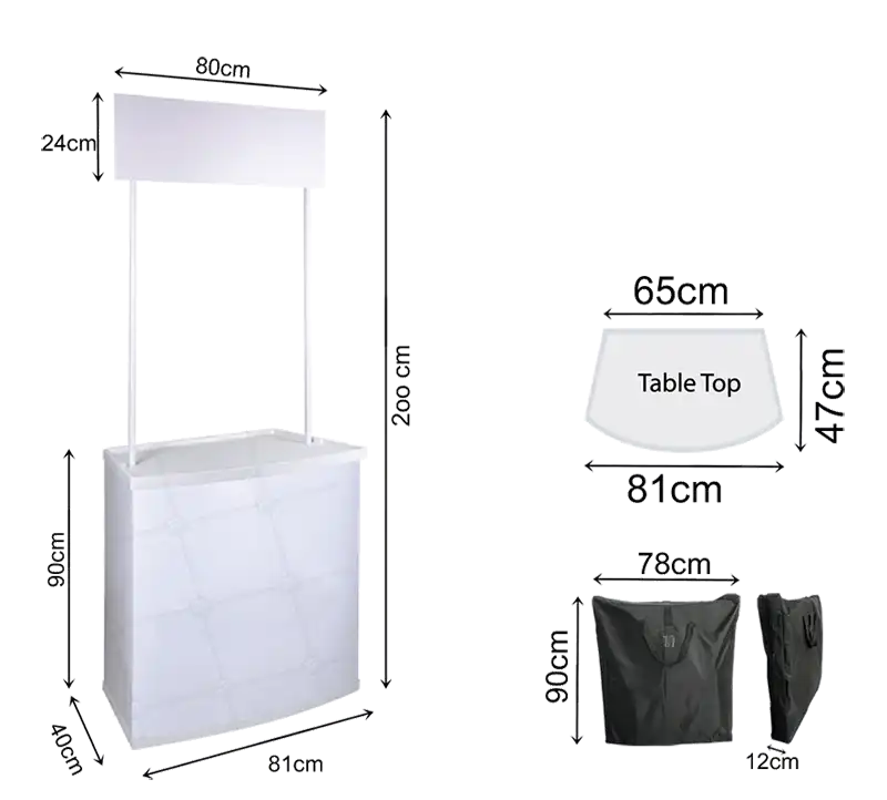 میز کانتر تاجدار pvc